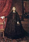 Juan Bautista Martinez del Mazo The Empress Dona Margarita de Austria in Mourning Dress Sweden oil painting artist